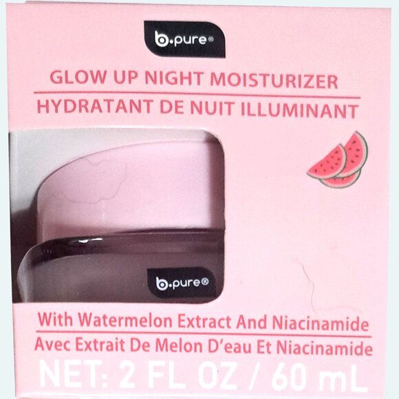 b.pure Glow Up Night Moisturizer With Watermelon Extract and Niacinamide - Picture 2 of 3